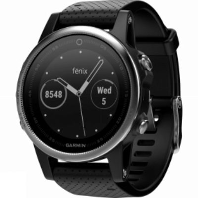 Garmin Fenix 5S Multisport GPS Watch Silver/Black Garmin Fenix 5S Multisport GPS Watch Silver/Black